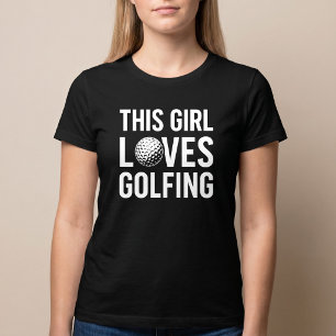 T-shirt Cette Fille Aime Le Golf