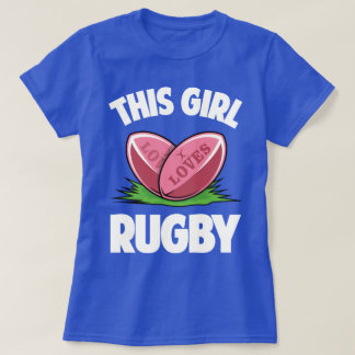 T-shirt Cette fille aime l'humeur T drôle de sport de