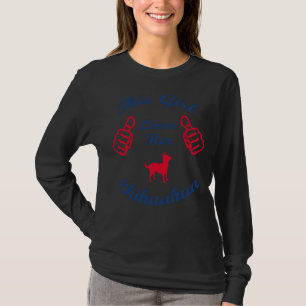 T-shirt Cette Fille Aime Son Anniversaire Et Noël Du Chihu