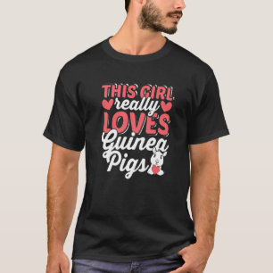 T-shirt Cette fille aime vraiment les Amoureux des animaux