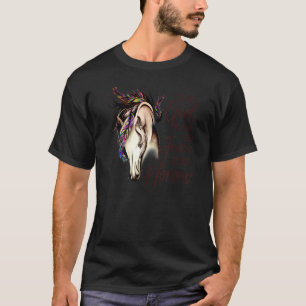 T-shirt Cette Fille Coule Sur Jésus Et Cheval Équitation