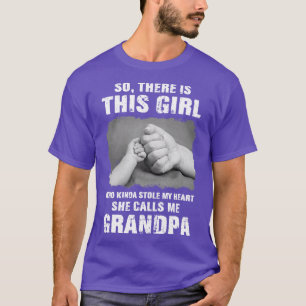 T-shirt Cette Fille Qui Kinda M'A Volé Le Coeur Elle M'App