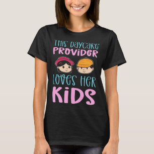 T-shirt Cette Garderie Aime Son Application Enfants
