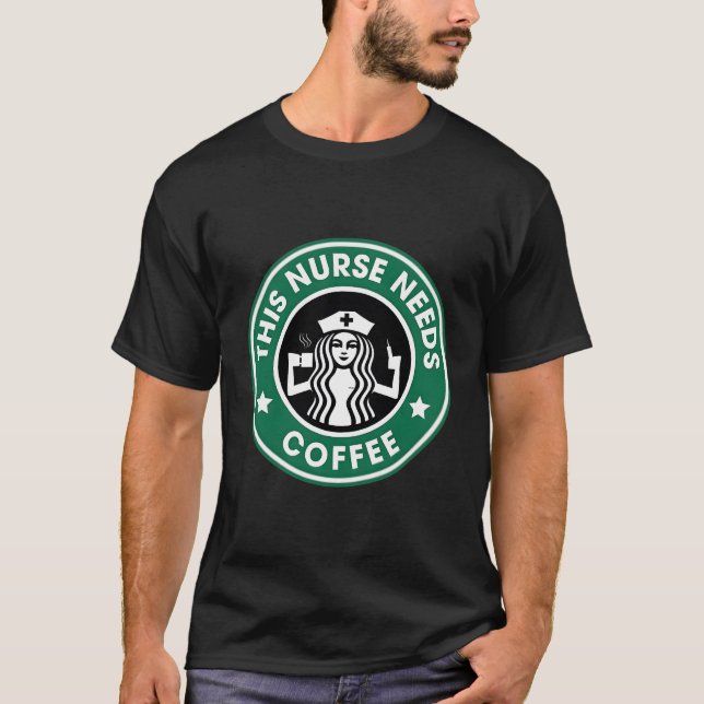 T-shirt Cette Infirmière A Besoin Pour Moi D'Un Travailleu (Devant)