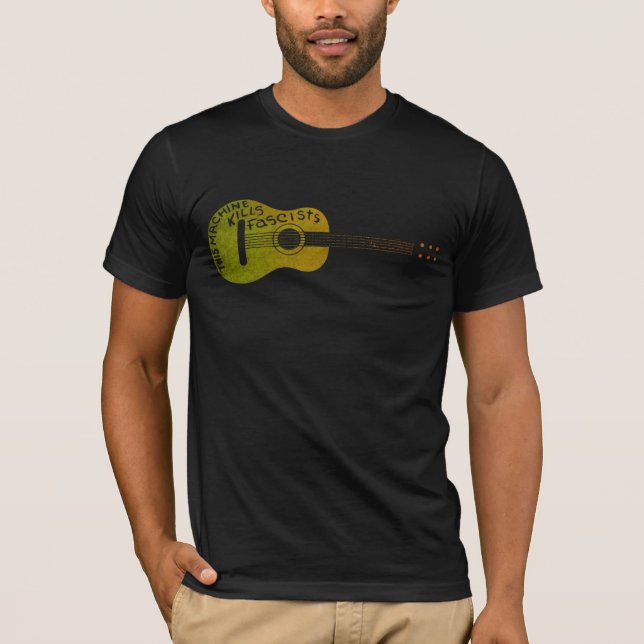 T-shirt Cette machine tue le fasciste (Devant)