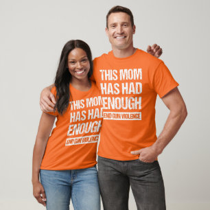 T-shirt Cette Maman En A Assez - Fin De La Violence Des Ar