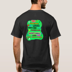 T-shirt Cette Personne Unique Aime Le Hobby Nourriture Ani