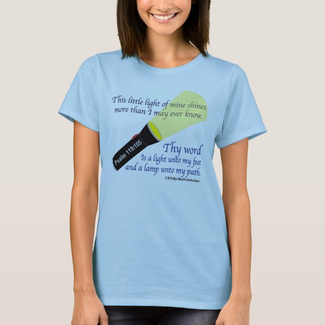 T-shirt Cette petite lumière (Devant)
