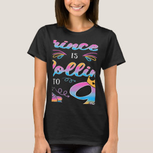 T-shirt Cette Petite Princesse Est En Train De Rouler Dans