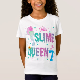 T-Shirt Cette petite reine est un anniversaire personnalis