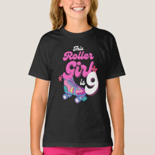 T-shirt Cette Roller Girl Est Une Idée Cadeau De Patinage 