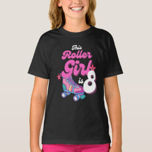 T-shirt Cette Roller Girl Est Une Idée Cadeau De Ski Roula