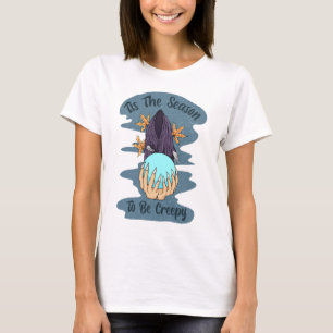 T-shirt Cette saison sera Déplaisante Fantôme Super Hallow