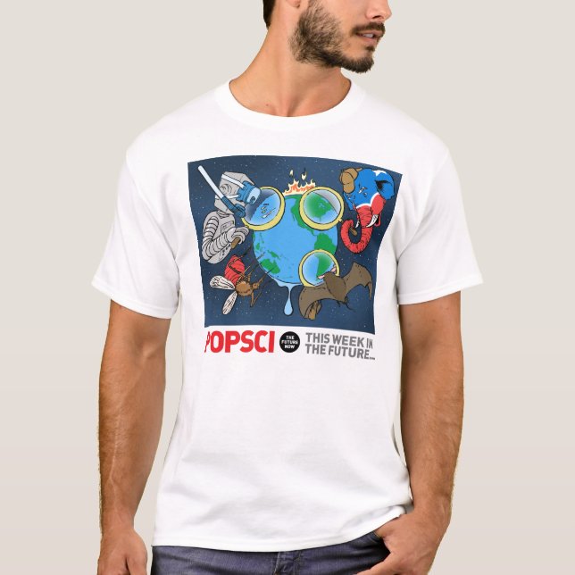 T-shirt Cette semaine à l'avenir 2010-11-05 (Devant)