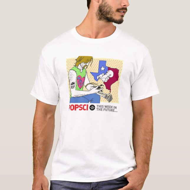 T-shirt Cette semaine à l'avenir #22 par Baarbarian (Devant)
