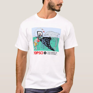 T-shirt Cette semaine à l'avenir 6-4-10 par baarbarian