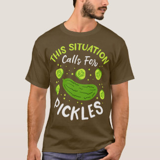 T-shirt Cette Situation Appelle À Des Chaussettes