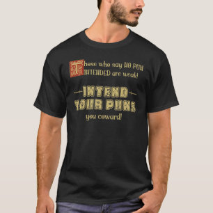 T-shirt Ceux qui disent sans jeu de mots de faible entende
