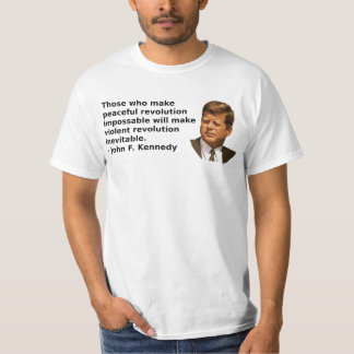 T-shirt Ceux qui font la volonté impossible de révolution