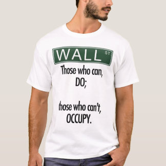 T-shirt Ceux qui peuvent, faire ; ceux qui ne peuvent pas,