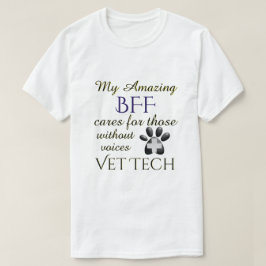 T-shirt Ceux sans technologie de vétérinaire des voix BFF