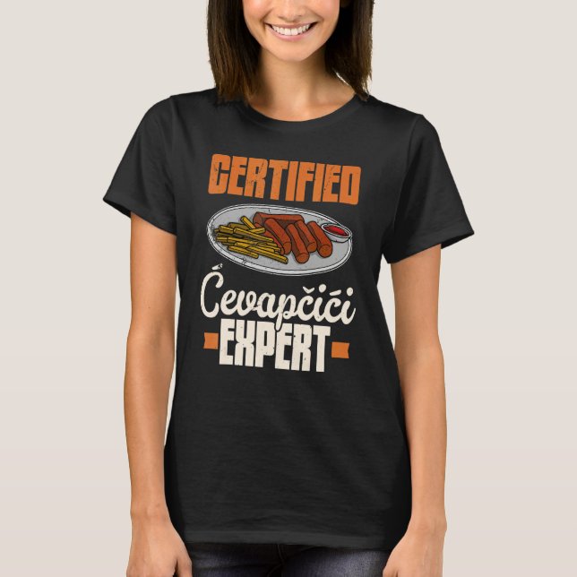 T-shirt Cevapcici Kebab Balkan cuisine 18 (Devant)