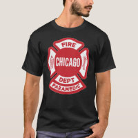 CFD Chicago Fire Department Paramedic Classic T-