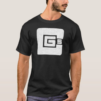 T-shirt cg5 white typo fan art