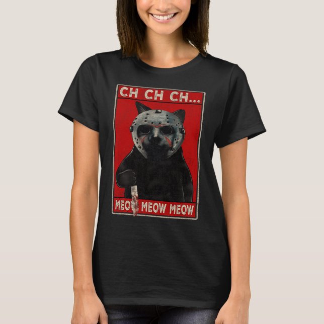 T-shirt CH CH...Meow Meow Meow Meow (Devant)
