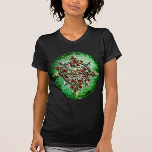 T-shirt Cha-O-Étoile (BG VERTE)