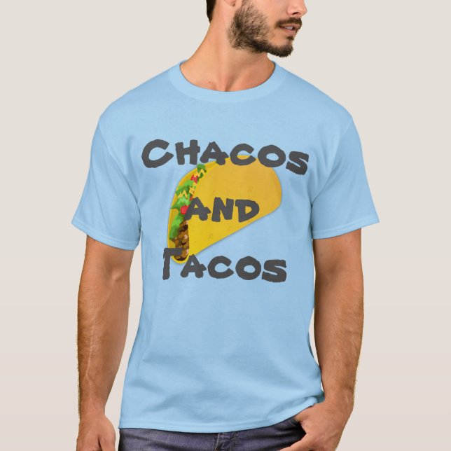 T-shirt Chacos et tacos (Devant)