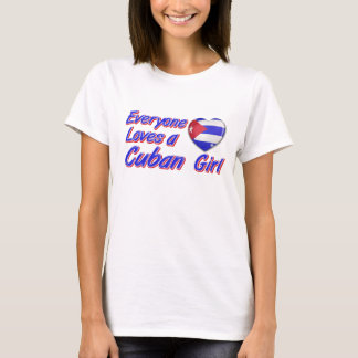 T-shirt Chacun aime un Cubain