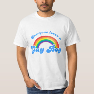 T-shirt Chacun aime un garçon gai