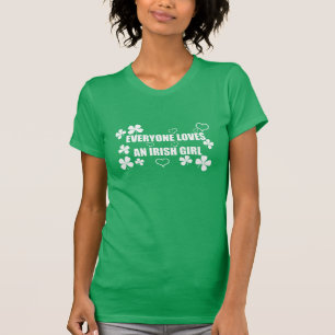 T-shirt Chacun aime une fille irlandaise
