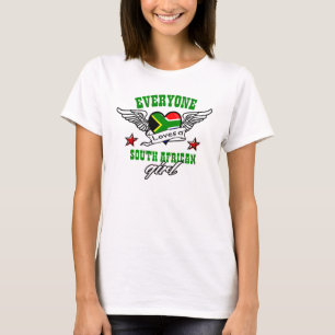 T-shirt Chacun aime une fille sud-africaine