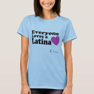T-shirt Chacun aime une Latina