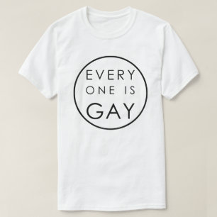 T-SHIRT CHACUN EST PEU UN GAI, PERSONNALISABLE