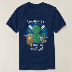 T-shirt Chacun est un petit peu écossais !