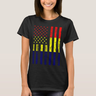 T-shirt Chad Flag America US C'est dans mon ADN pour les T