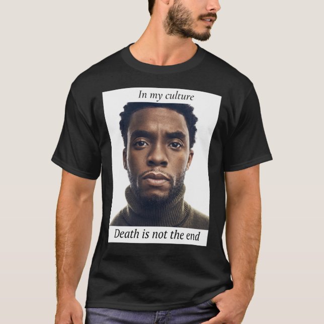 T-shirt Chadwick Boseman T-shirt classique (Devant)