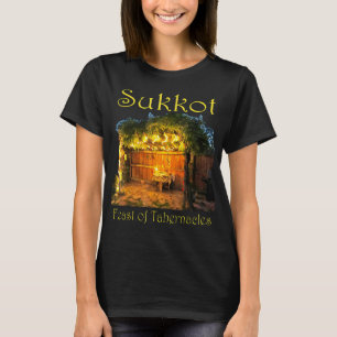 T-shirt Chag Sukot Fête d'Action de grâce de Tabernacles S