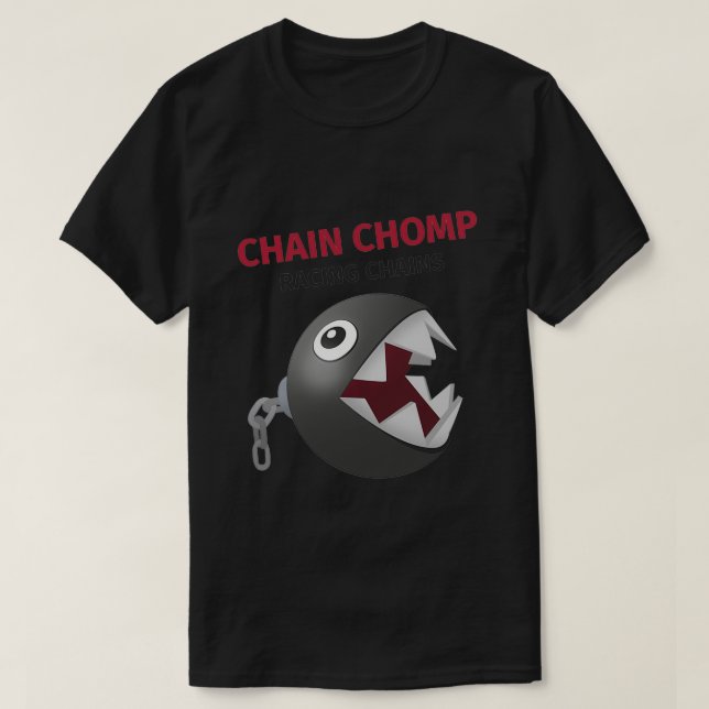 T-shirt Chaîne Chomp chaînes de course (Design devant)