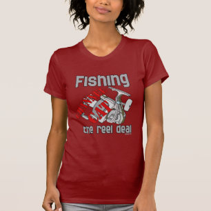 T-shirt Chaîne de pêche Chat Le Reel Deal Pêche
