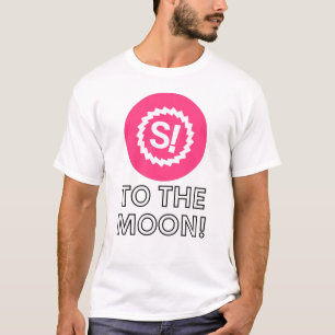 T-shirt Chaîne de pointe vers la lune Crypto spank Altcoin