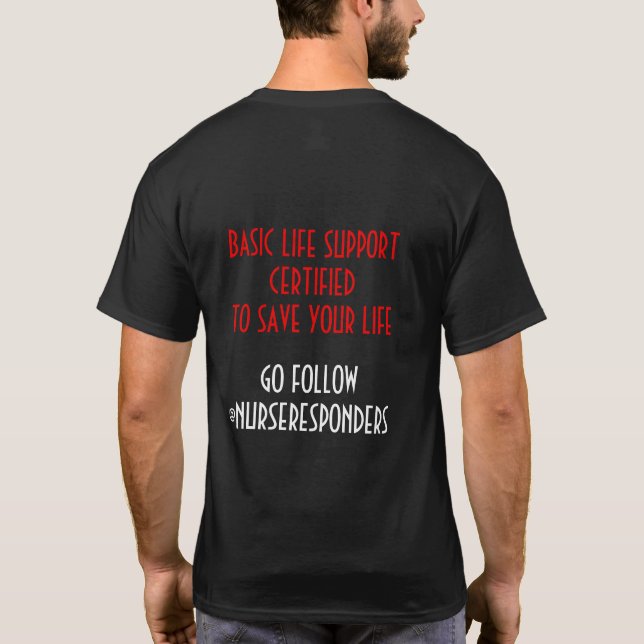T-SHIRT CHAÎNE DE SURVIE DU CP (Dos)
