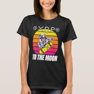 T-shirt Chaîne de verrouillage rétro de l'astronaute XRP