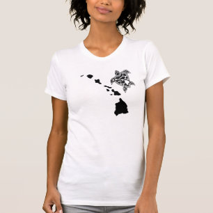T-shirt Chaîne des îles Hawaii - Tortue Hawaii