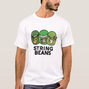 T-shirt Chaîne Haricots Funny Vegetable Pun