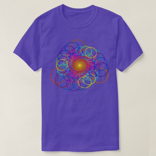 T-shirt Chaîne spirale borroméenne (Design devant)