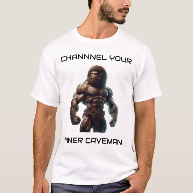 T-shirt Chaîne votre Caveman intérieur (Devant)
